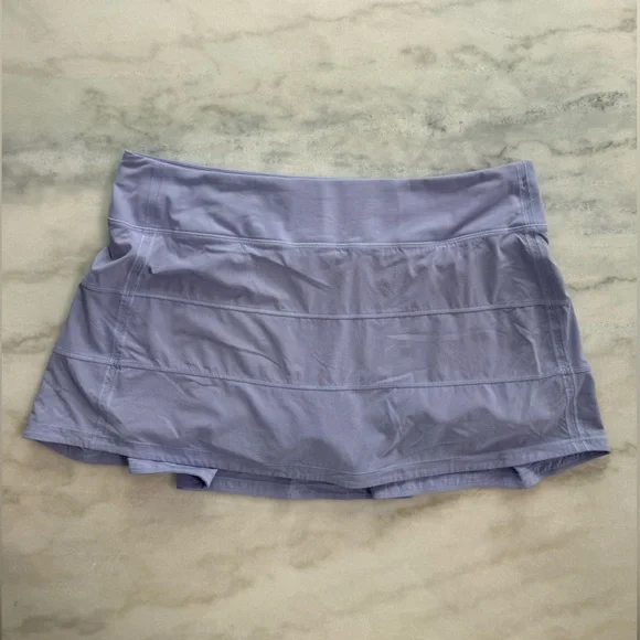 Lululemon Pace Rival Mid-Rise Skirt Lilac Smoke Size 10 - Picture 8 of 10